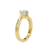 Natlie Diamond Engagement Ring Yellow gold