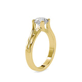 Attraction Solitaire Diamond Ring Yellow gold