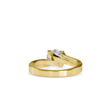 Attraction Solitaire Diamond Ring Yellow gold