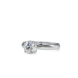 Spiritual Bond Diamond Engagement Ring White gold