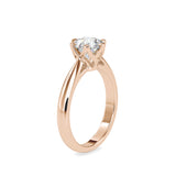 Marheart Prong Diamond Ring Rose gold