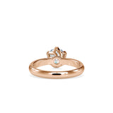 Marheart Prong Diamond Ring Rose gold