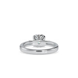 Love Centre Diamond Engagement Ring White gold