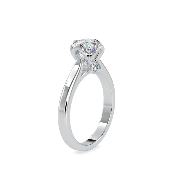 Companionate Diamond Engagement Ring Platinum