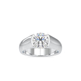 Passionate Diamond Love Ring Platinum