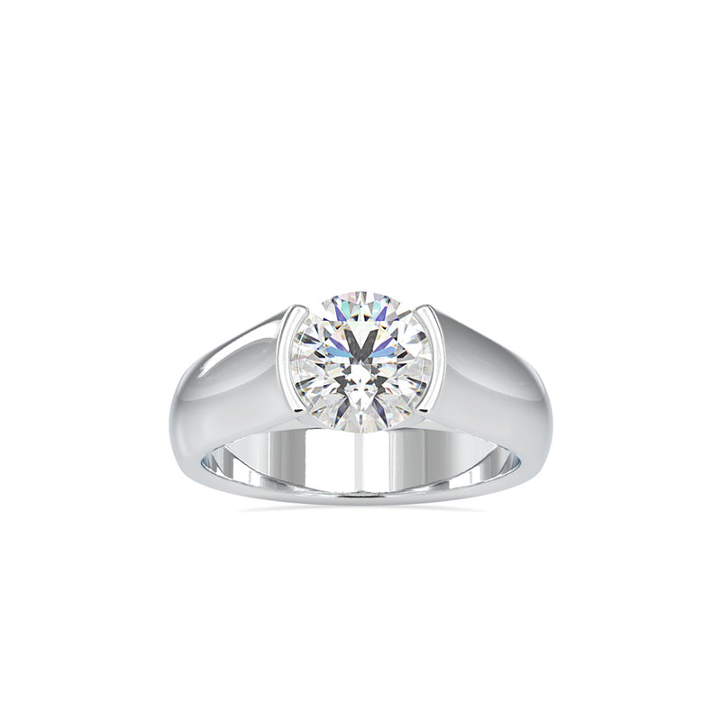 Passionate Diamond Love Ring Platinum