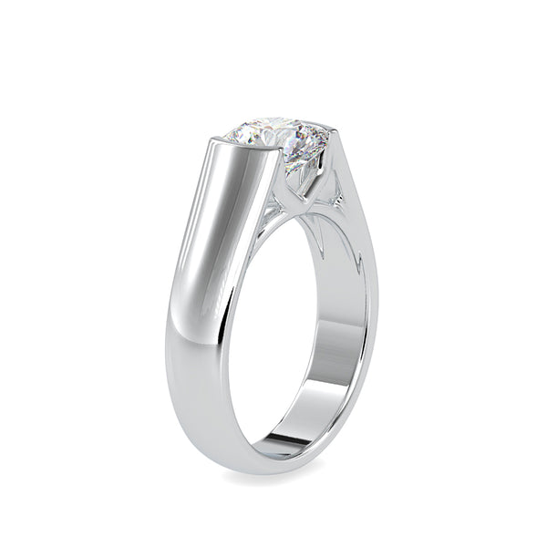 Passionate Diamond Love Ring Platinum