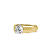 Passionate Diamond Love Ring Yellow gold