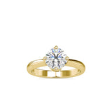 Cupid Diamond Engagement Ring Yellow gold