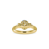 3 Diamonds Austin Engagement Ring Yellow gold