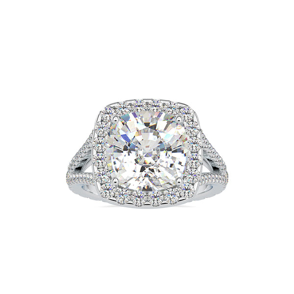 Beauty with Beast Diamond Ring Platinum