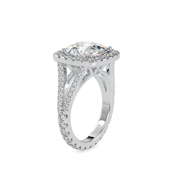 Beauty with Beast Diamond Ring White gold