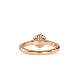 Round Diamond Relish Engagement Ring Rose gold