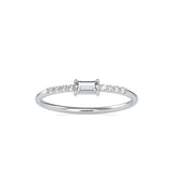 Josefina Diamond Stone Delicate Ring White gold