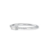 Josefina Diamond Stone Delicate Ring Platinum