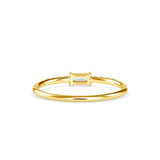 Josefina Diamond Stone Delicate Ring Yellow gold