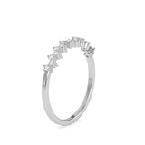 Eclipsed Delicate Diamond Ring White gold