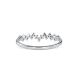 Eclipsed Delicate Diamond Ring White gold