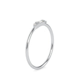 Meridian Three Stone Diamond Ring Platinum