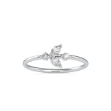 Marquise Harmony Diamond Ring Platinum