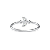 Marquise Harmony Diamond Ring Platinum