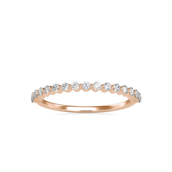 Alianor Diamond Stone Ring Rose gold