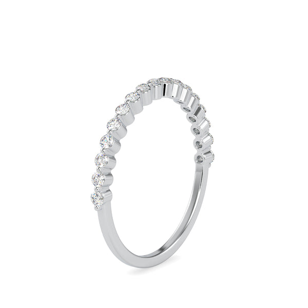 Alianor Diamond Stone Ring Platinum