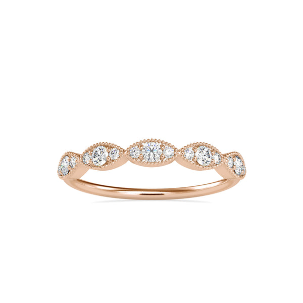 Ammendail Delicate Diamond Ring Rose gold