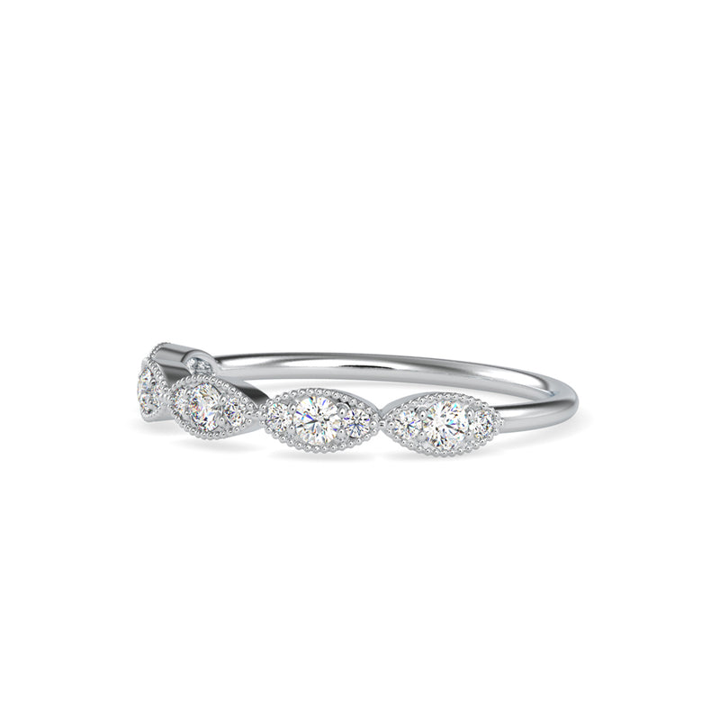 Ammendail Delicate Diamond Ring White gold