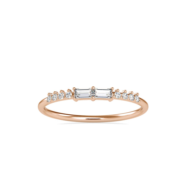 Caccuza Stone Diamond Ring Rose gold