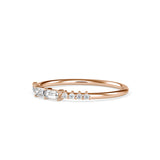 Caccuza Stone Diamond Ring Rose gold