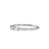 Caccuza Stone Diamond Ring White gold