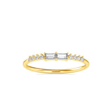 Caccuza Stone Diamond Ring Yellow gold