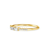 Caccuza Stone Diamond Ring Yellow gold