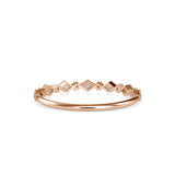 Trixy Round Diamond Ring Rose gold