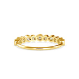 Maziken Delicate Diamond Ring Yellow gold