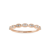 Ellaria Diamond Stone Ring Rose gold