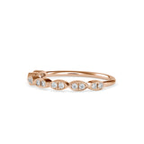 Ellaria Diamond Stone Ring Rose gold