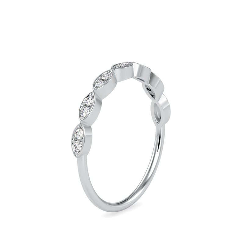 Ellaria Diamond Stone Ring White gold