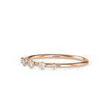 Cersei Stone Diamond Ring Rose gold