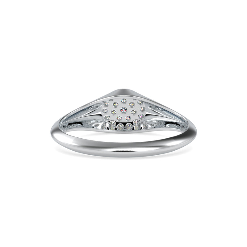 Gendry Diamond Stone Ring White gold