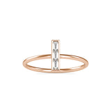 Celia Stone Delicate Ring Rose gold