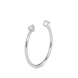 Preistly Stone Diamond Ring Platinum