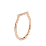 Delicate Ceocia Diamond Ring Rose gold