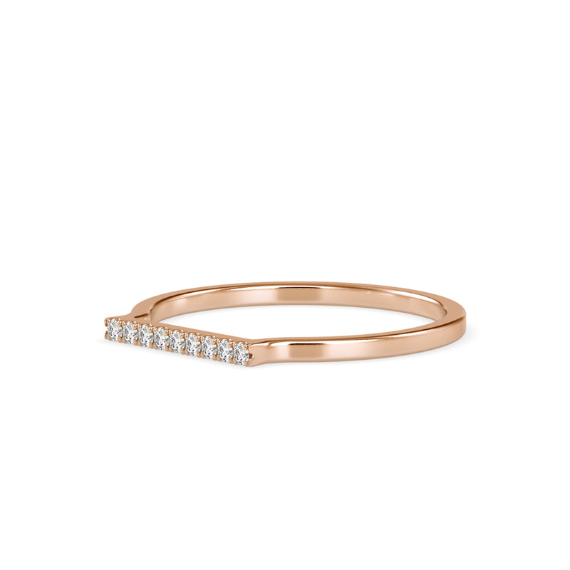 Delicate Ceocia Diamond Ring Rose gold