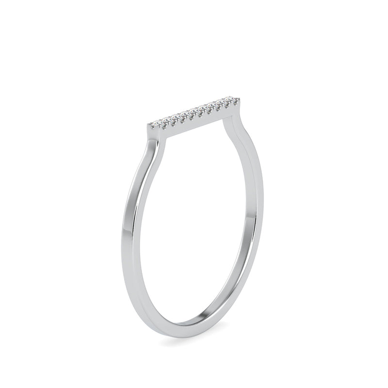 Delicate Ceocia Diamond Ring Platinum