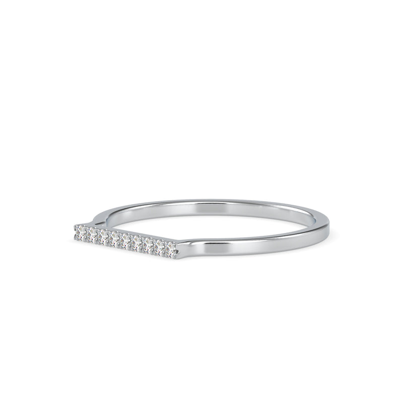 Delicate Ceocia Diamond Ring Platinum