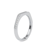 Martina Round Diamond Ring White gold