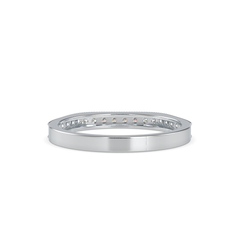 Martina Round Diamond Ring Platinum