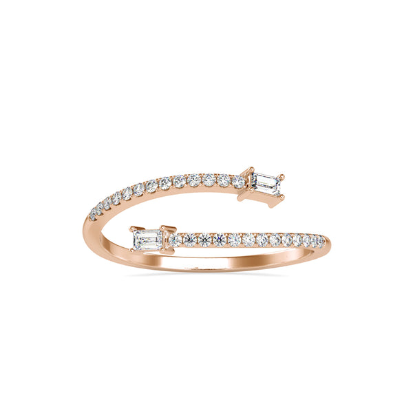 Erin Stone Diamond Ring Rose gold